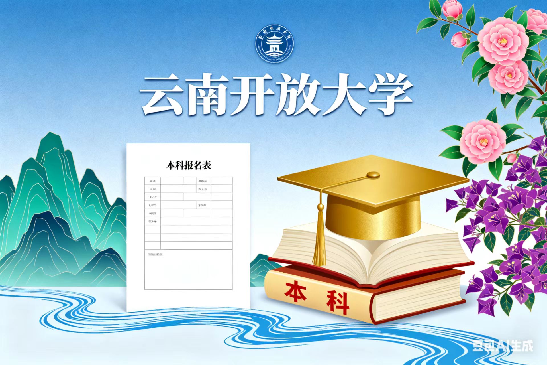 云南开放大学开放教育本科报名